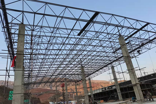 克拉玛依钢结构网架图片