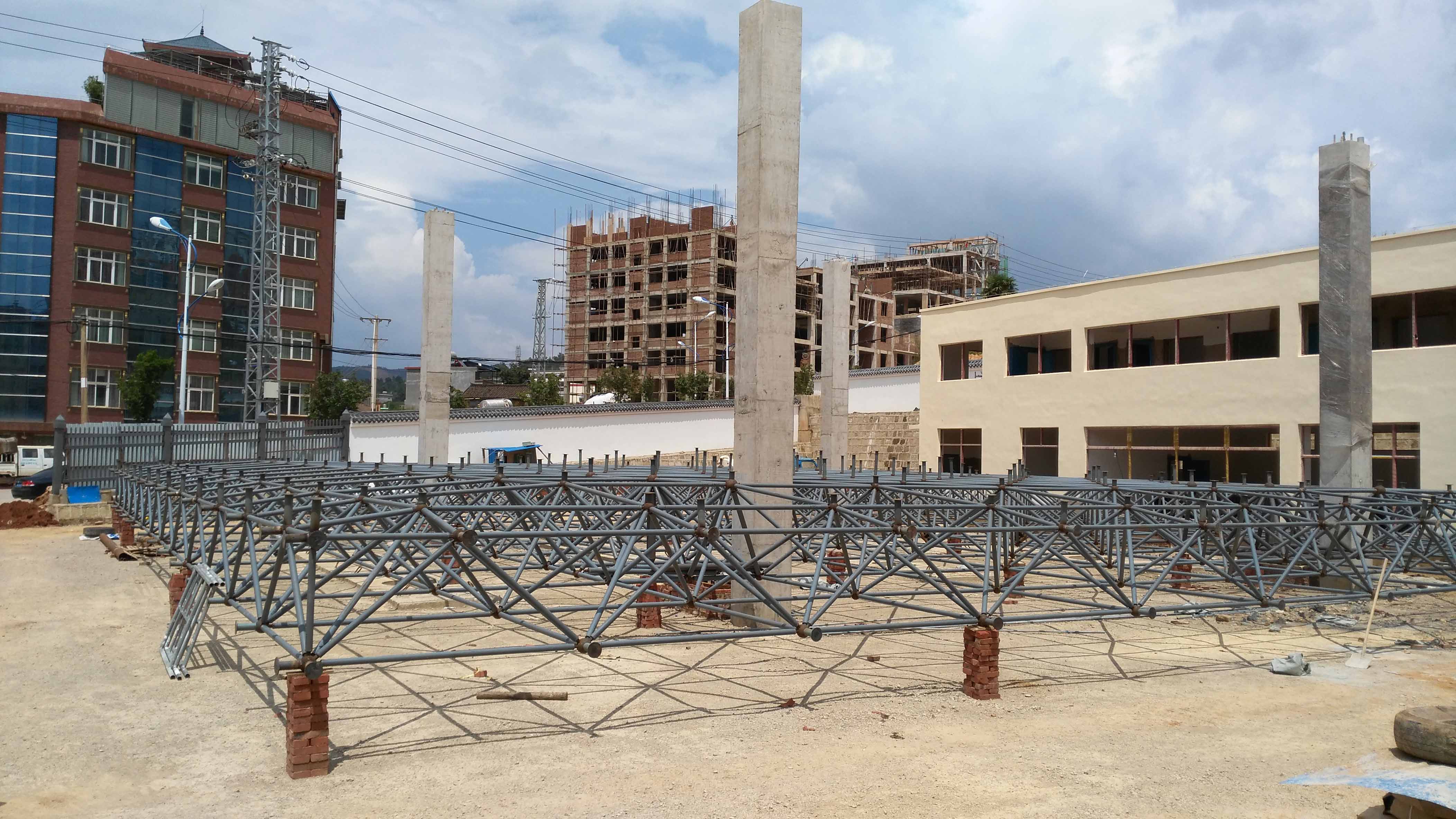 克拉玛依小型加油站网架