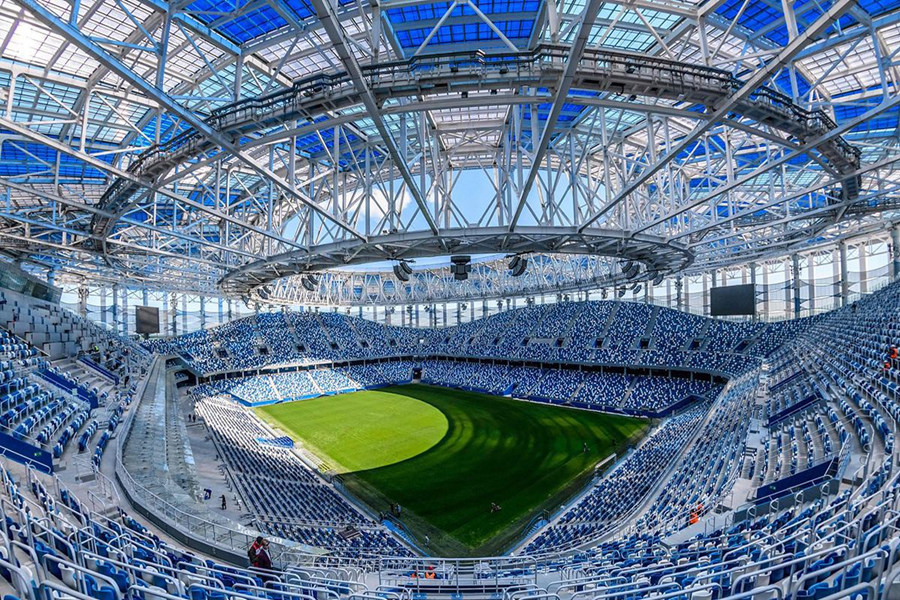 克拉玛依篮球场网架案例