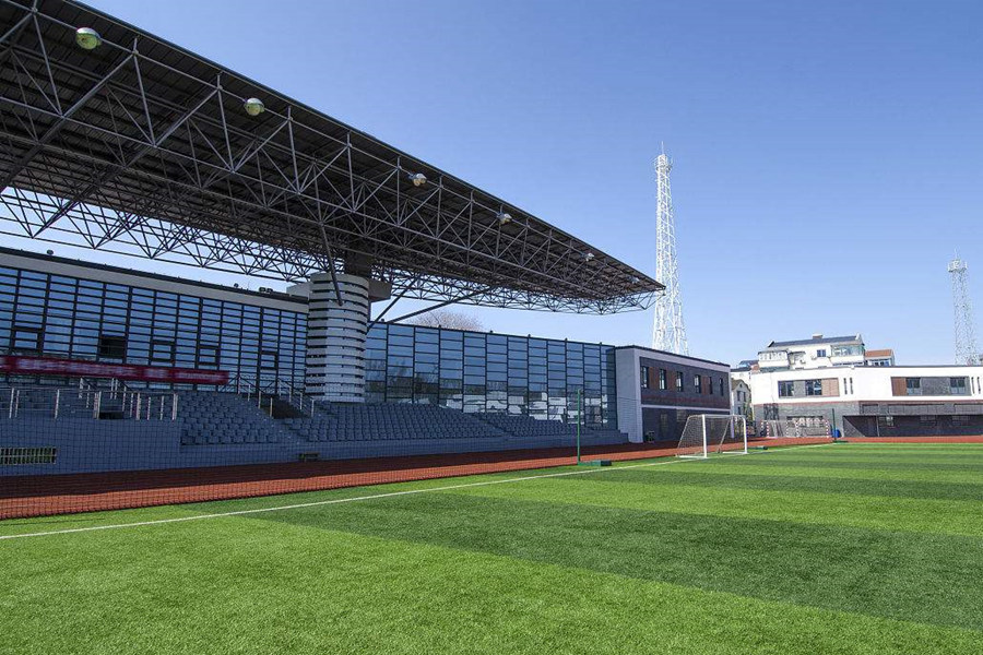 克拉玛依体育场看台网架工程